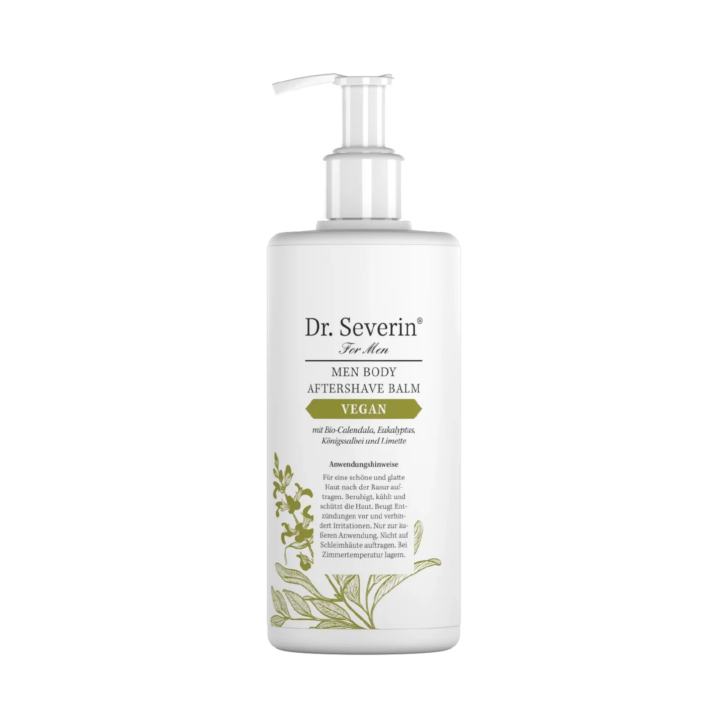 Rasierpickel und Hautirritationen natürlich sanft verhindern mit Dr. Severin Bio Vegan Body After Shave Balsam